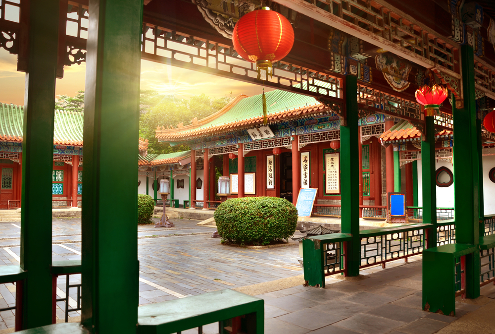 影壁和檐廊是建筑的小玩意 | 中国文化研究院 - 灿烂的中国文明